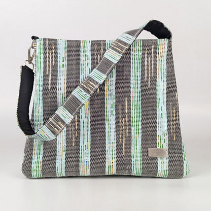 Upcycled Handcrafted Designer Trapeze Tote (TTD0925-004) PS_W