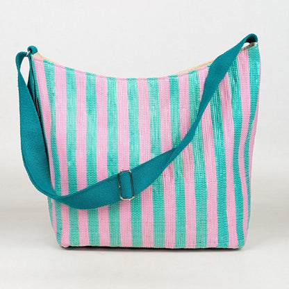 Upcycled Handcrafted Eclipse Jhola Tote (EJ0326-005) PS_W