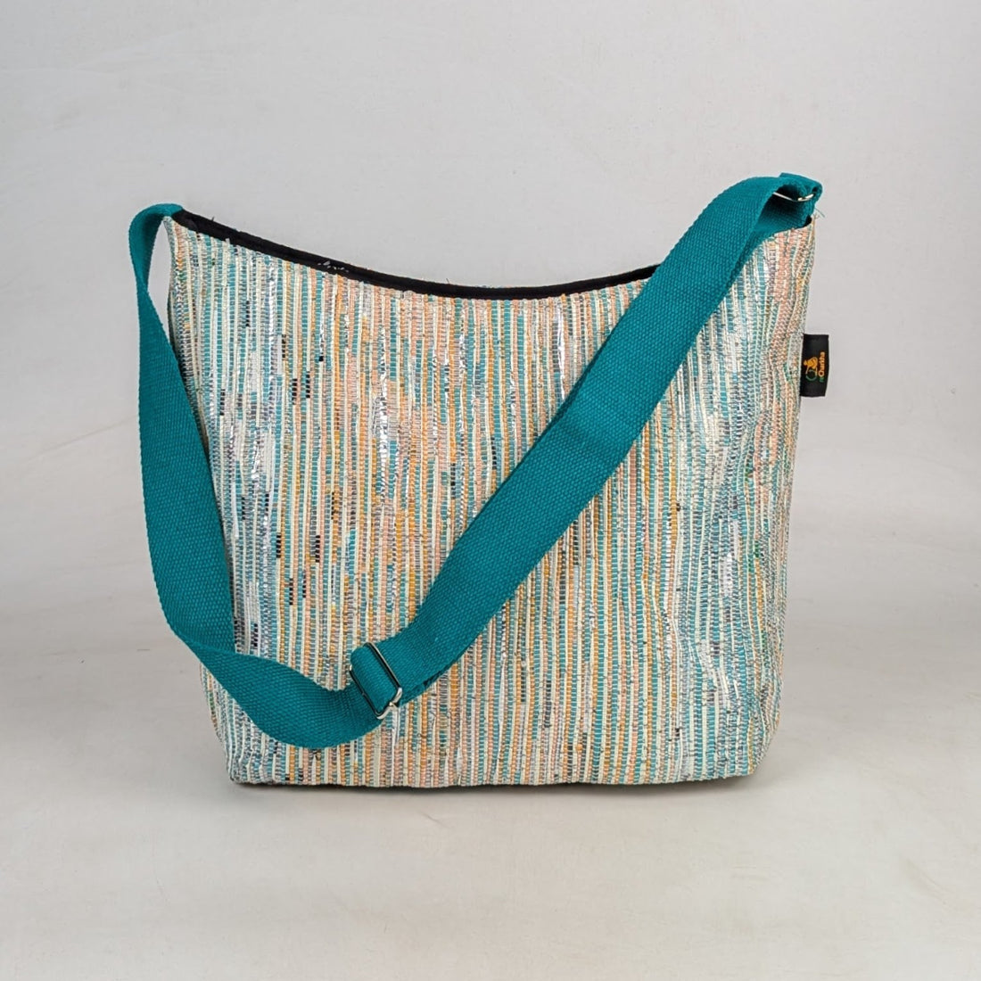 Upcycled Handcrafted Eclipse Jhola Tote (EJ0526-003) PS_W
