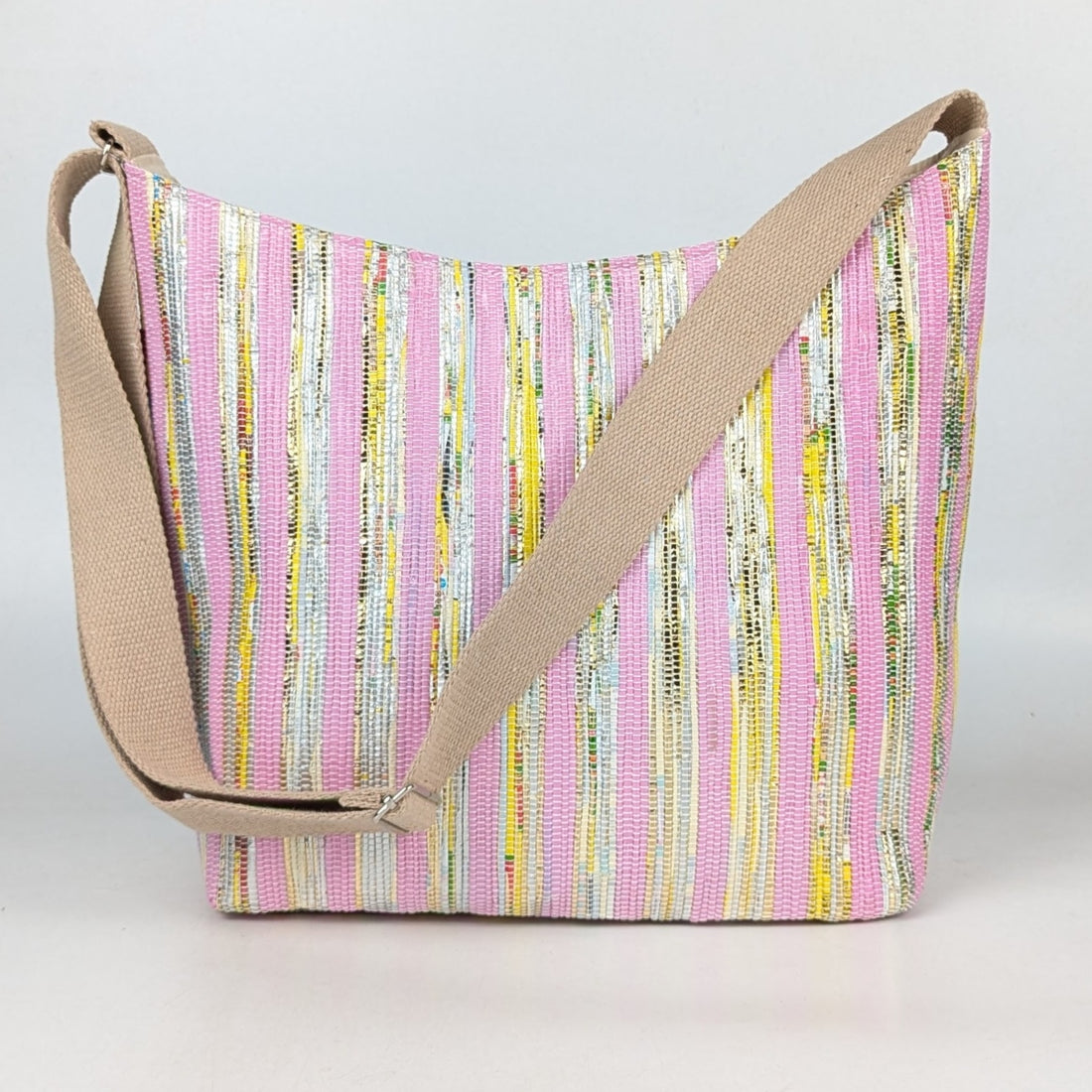Upcycled Handcrafted Eclipse Jhola Tote (EJ0925-003) PS_W