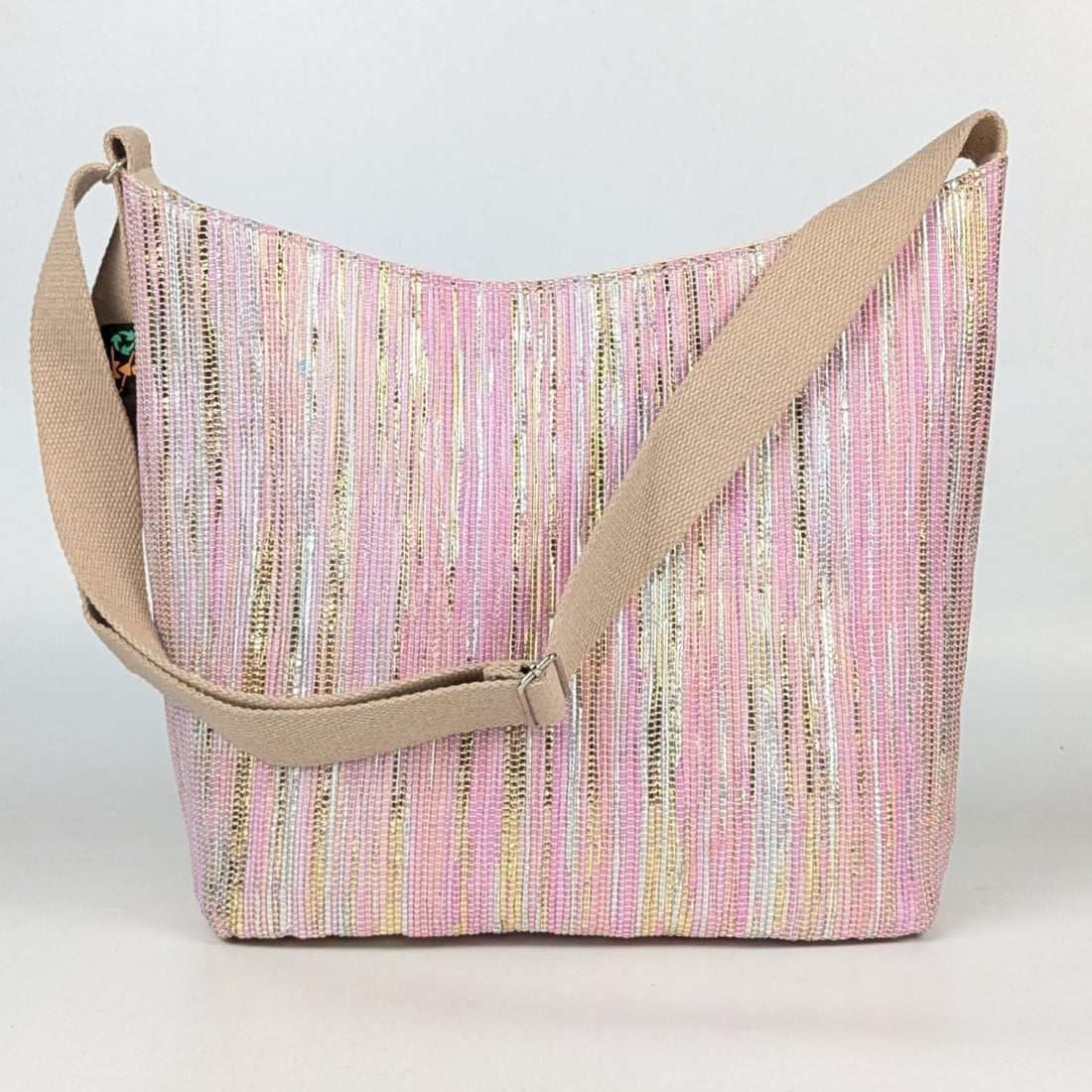 Upcycled Handcrafted Eclipse Jhola Tote (EJ0925-013) PS_W