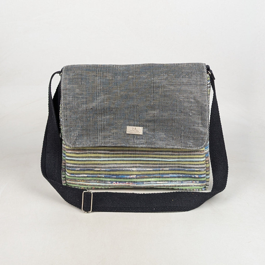 Upcycled Handcrafted Executive Messenger Laptop Bag (MLB0726-002)