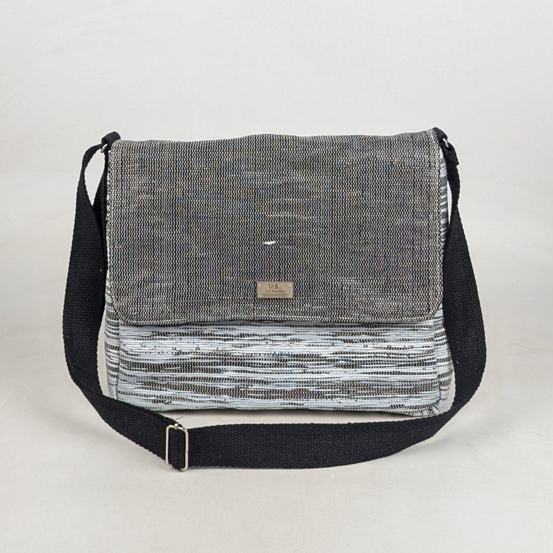 Upcycled Handcrafted Executive Messenger Laptop Bag (MLB0726-003)