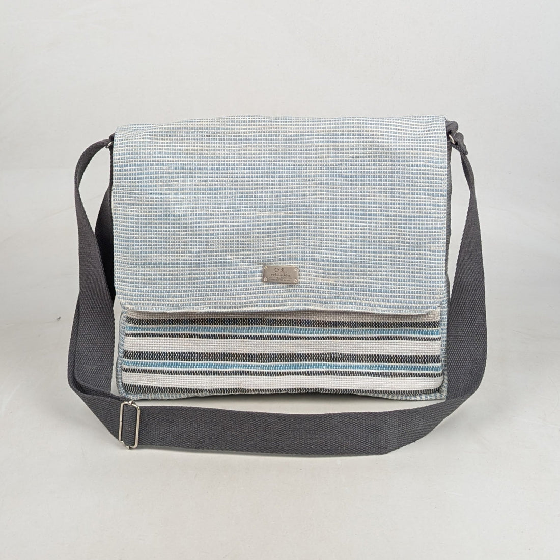 Upcycled Handcrafted Executive Messenger Laptop Bag (MLB0726-004)