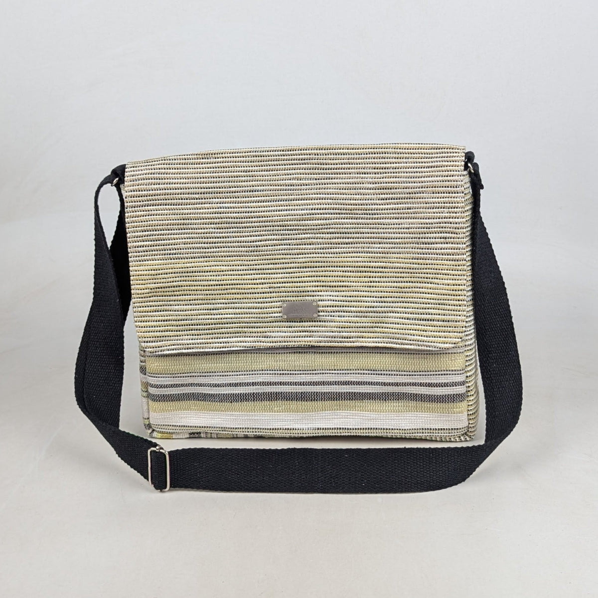 Upcycled Handcrafted Executive Messenger Laptop Bag (MLB0726-006)