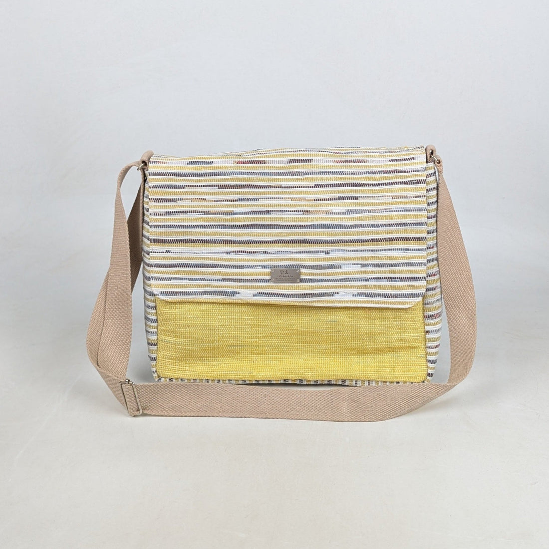 Upcycled Handcrafted Executive Messenger Laptop Bag (MLB0726-007)