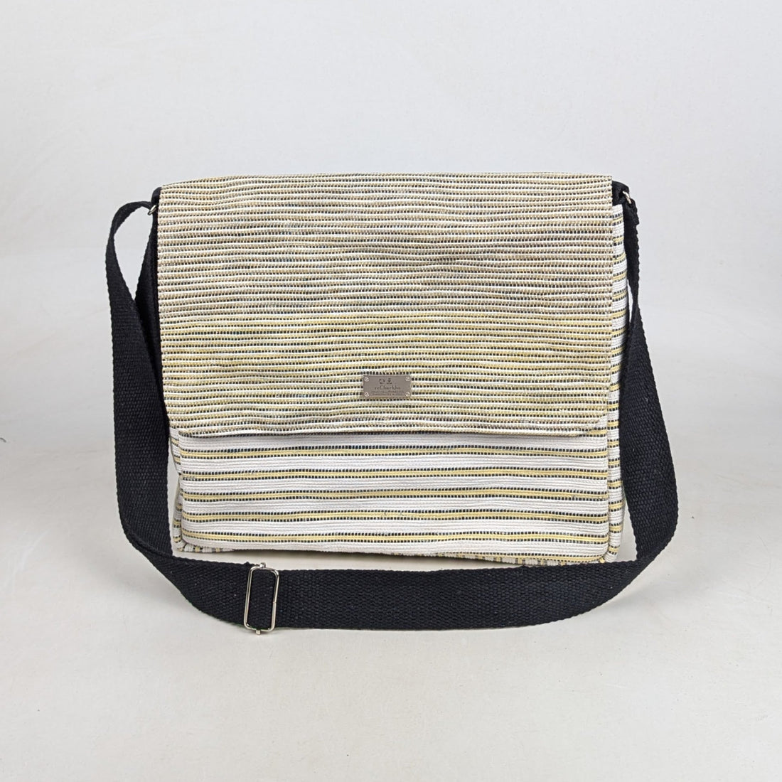 Upcycled Handcrafted Executive Messenger Laptop Bag (MLB0726-009)