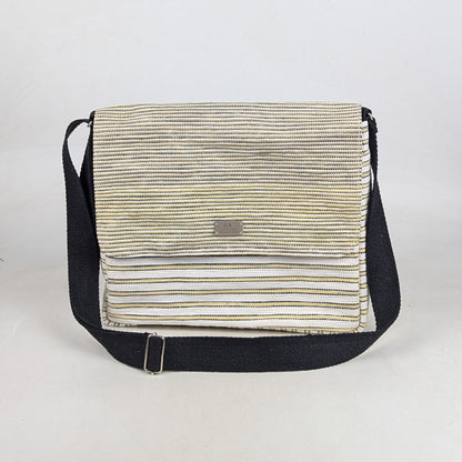 Upcycled Handcrafted Executive Messenger Laptop Bag (MLB0726-009)