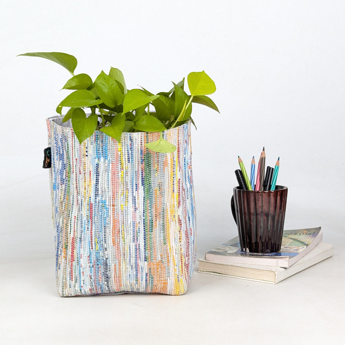 Upcycled Handcrafted Grow Pot Big (GPB0626-010) PS_W