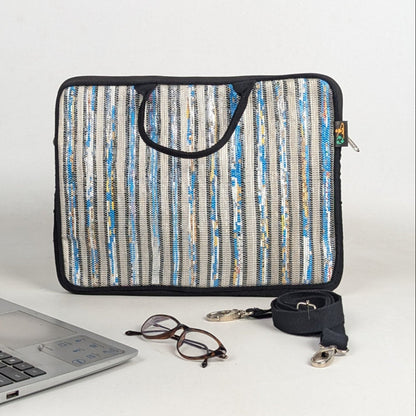 Upcycled Handcrafted Laptop Sleeves 14 inches (LSB140226-008) PS_W