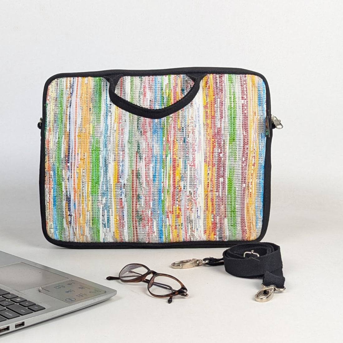 Upcycled Handcrafted Laptop Sleeves 14 inches (LSB140226-012) PS_W