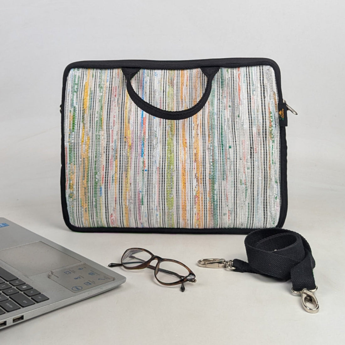 Upcycled Handcrafted Laptop Sleeves 14 inches (LSB140526-001) PS_W