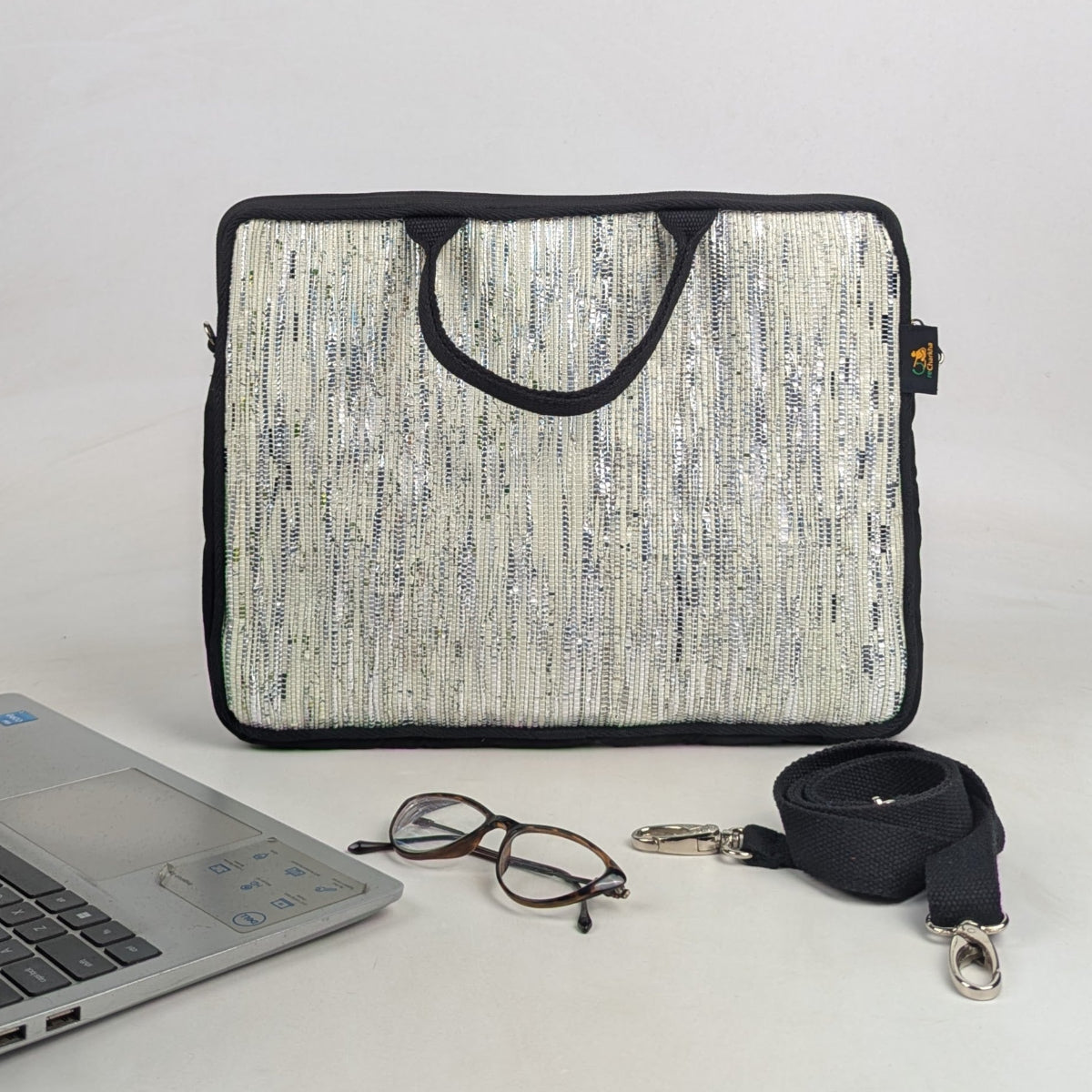 Upcycled Handcrafted Laptop Sleeves 14 inches (LSB140526-005) PS_W