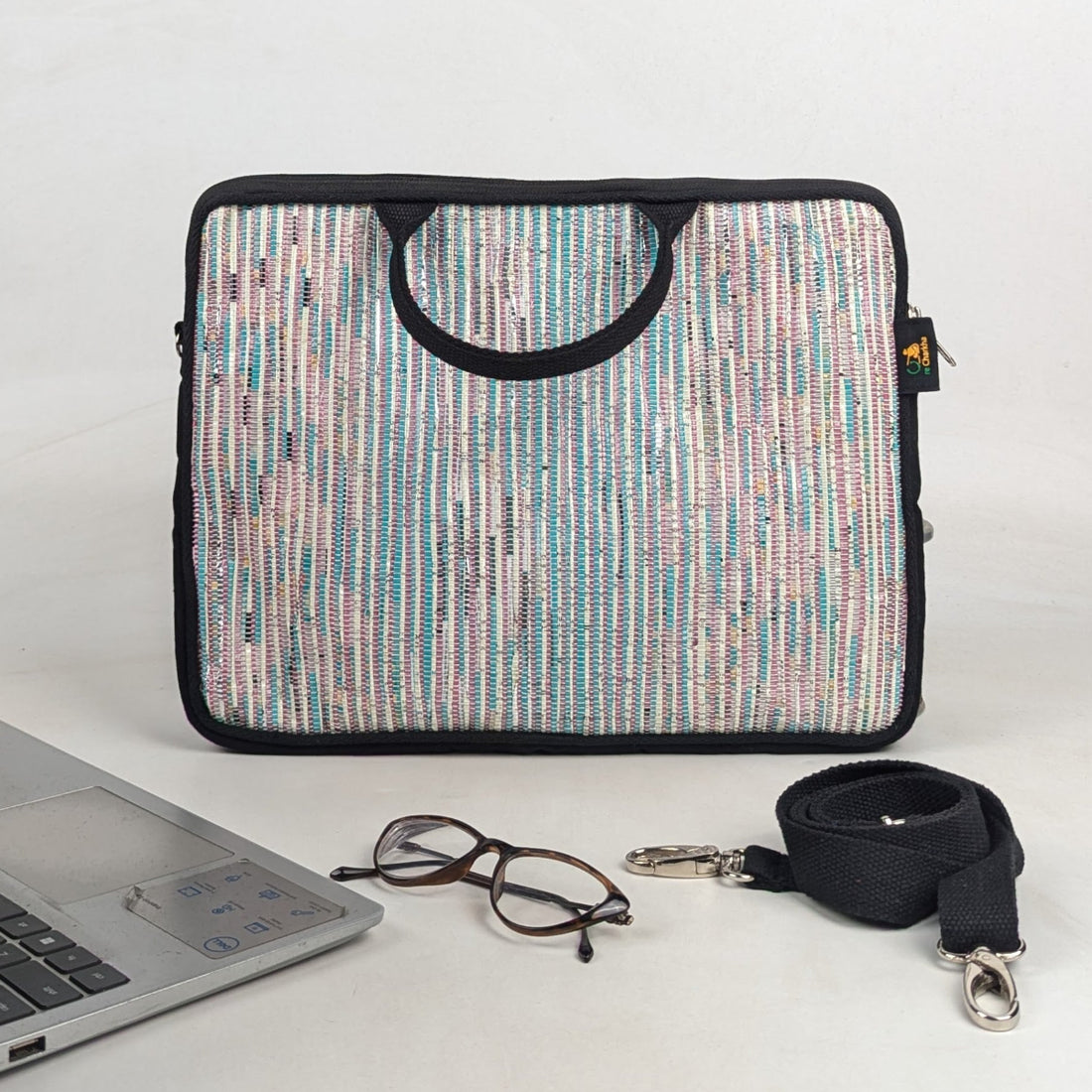 Upcycled Handcrafted Laptop Sleeves 14 inches (LSB140526-007) PS_W