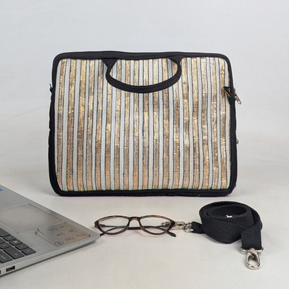 Upcycled Handcrafted Laptop Sleeves 14 inches (LSB140526-013) PS_W