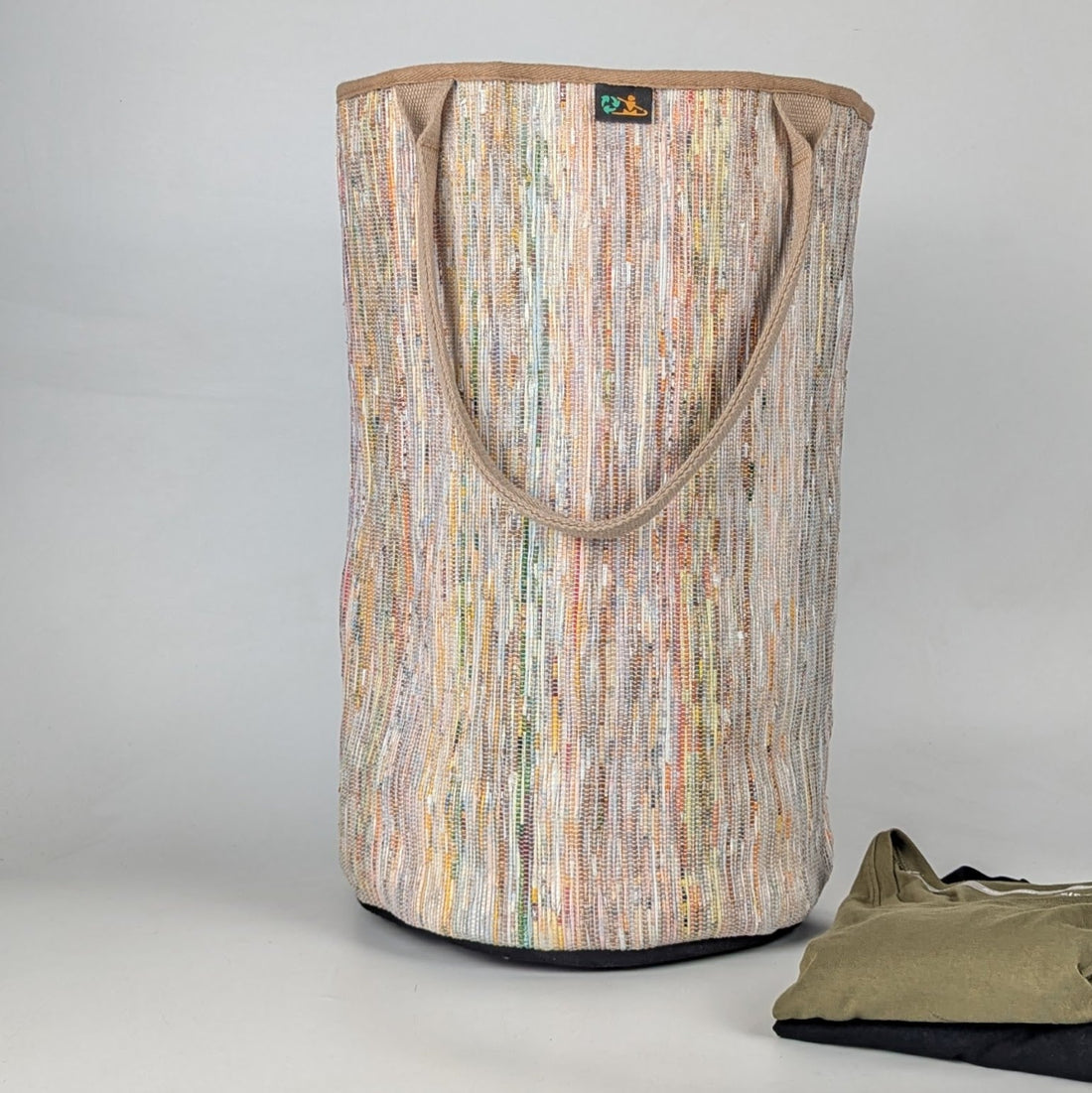 Upcycled Handcrafted Laundry Bag (LBG0525-001) PS_W
