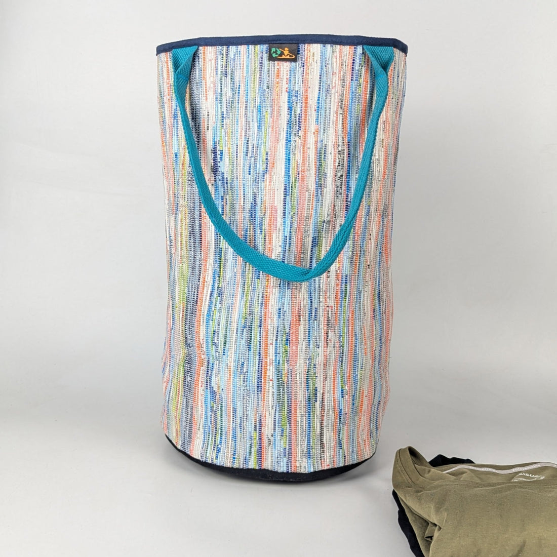 Upcycled Handcrafted Laundry Bag (LBG0525-011) PS_W