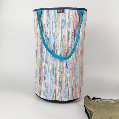 Upcycled Handcrafted Laundry Bag (LBG0525-011) PS_W