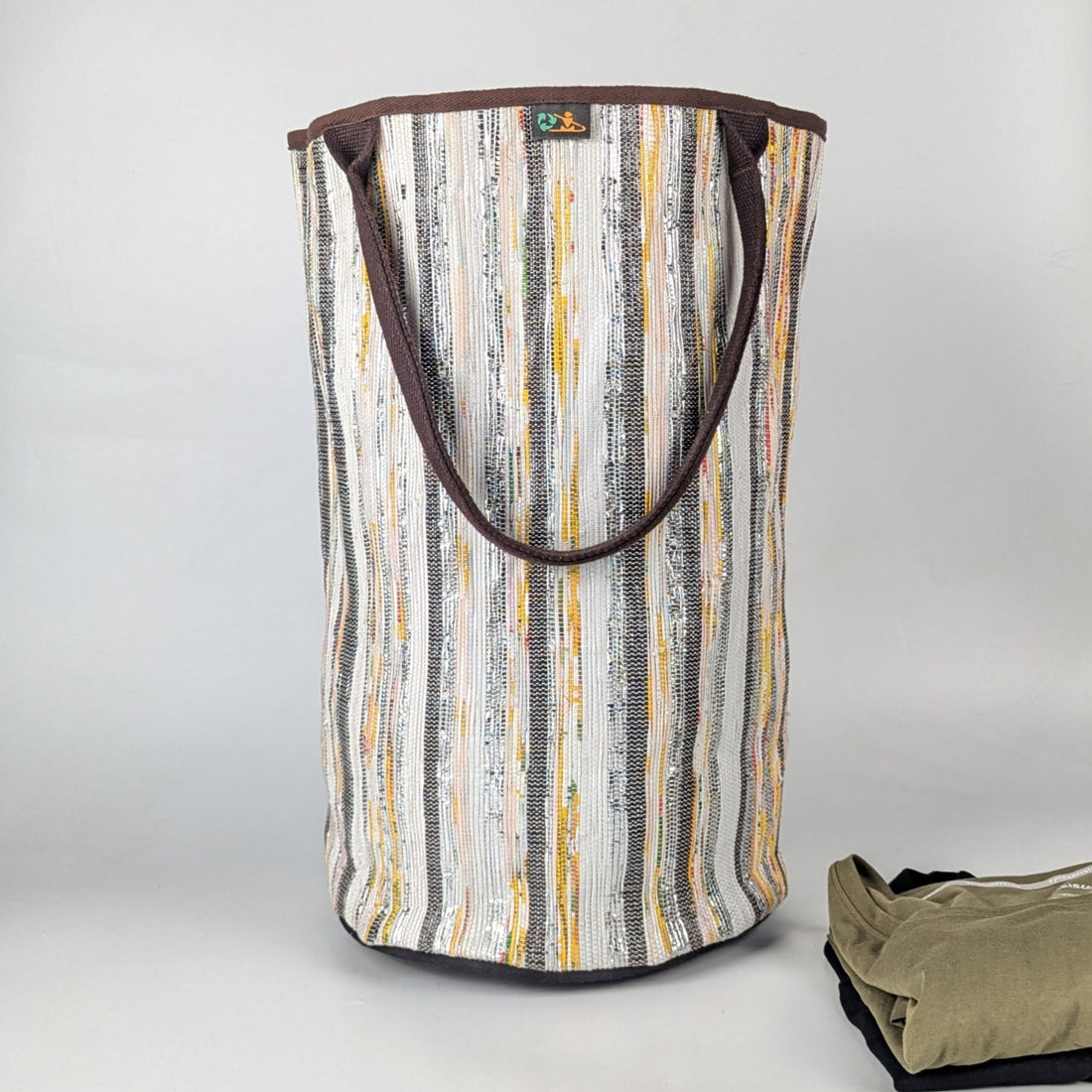 Upcycled Handcrafted Laundry Bag (LBG0525-012) PS_W
