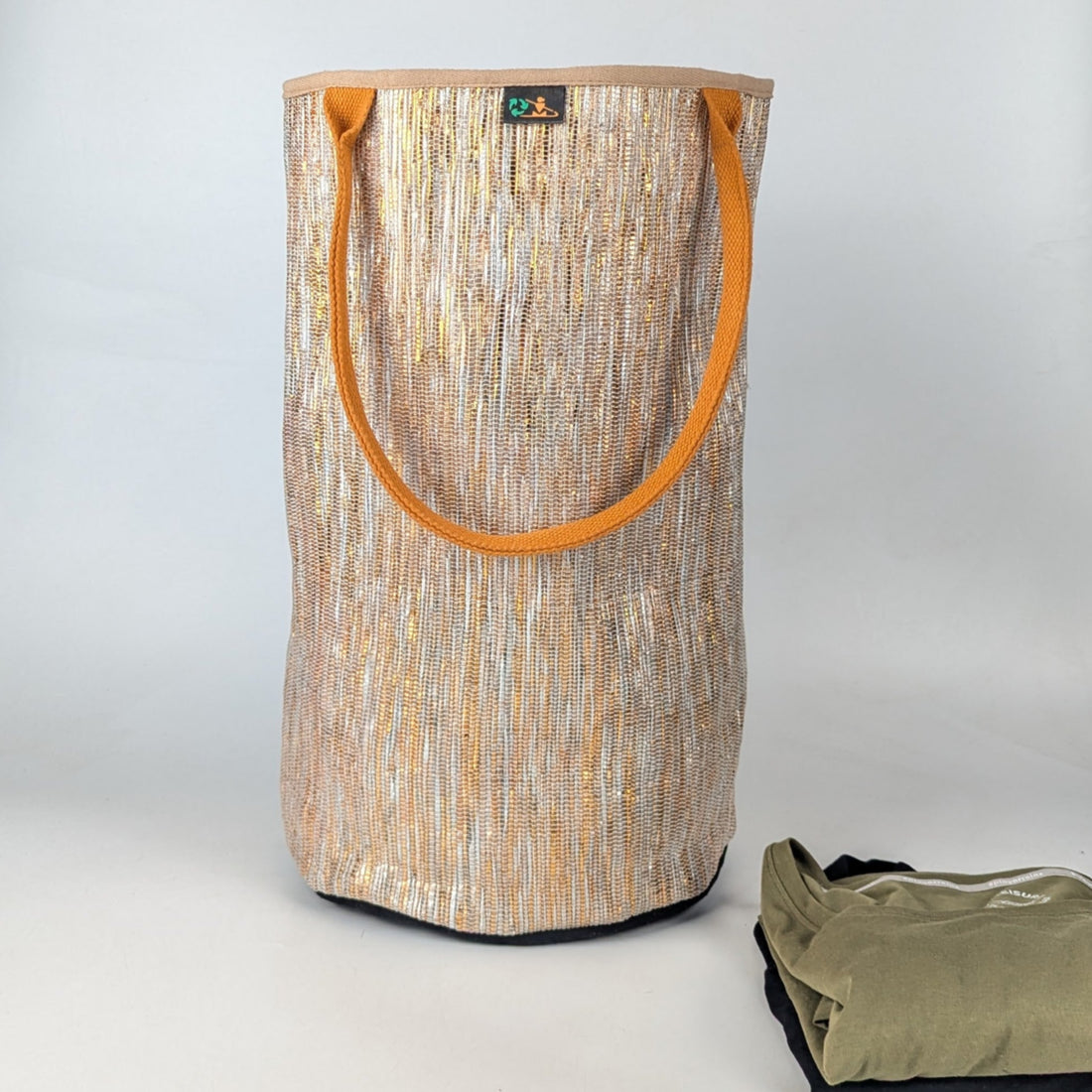 Upcycled Handcrafted Laundry Bag (LBG0525-013) PS_W