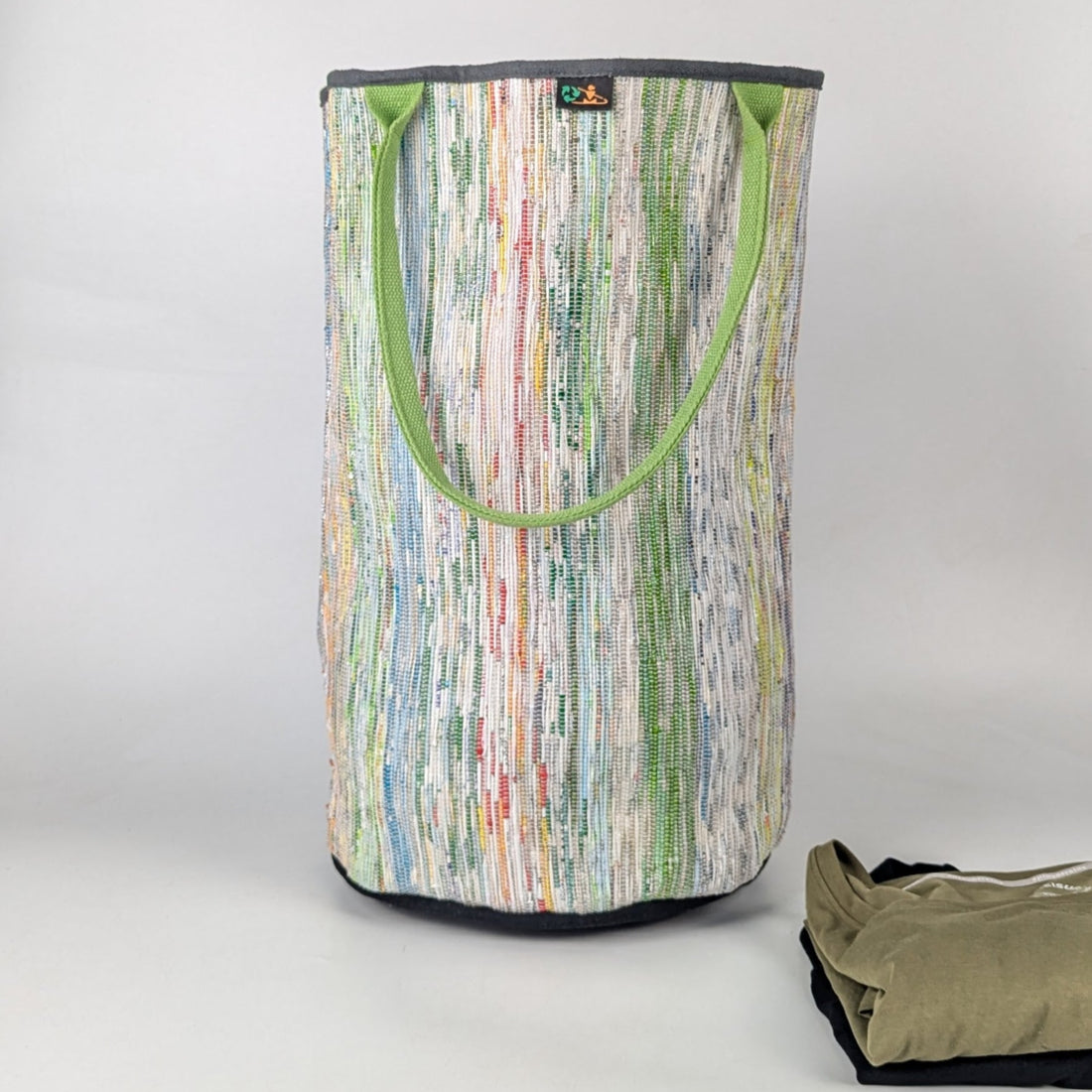 Upcycled Handcrafted Laundry Bag (LBG0525-014) PS_W