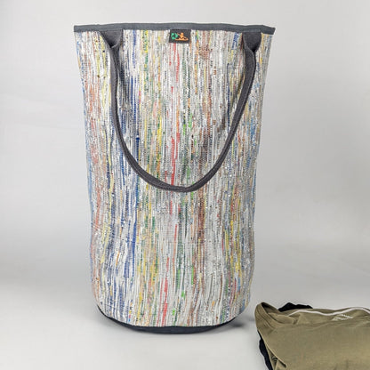 Upcycled Handcrafted Laundry Bag (LBG0525-015) PS_W