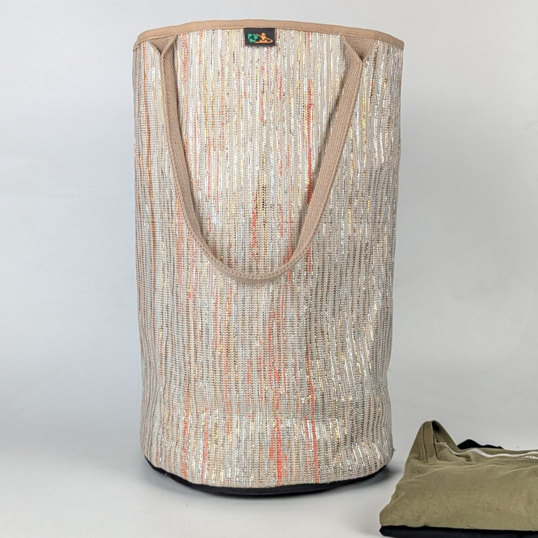 Upcycled Handcrafted Laundry Bag (LBG0525-019) PS_W