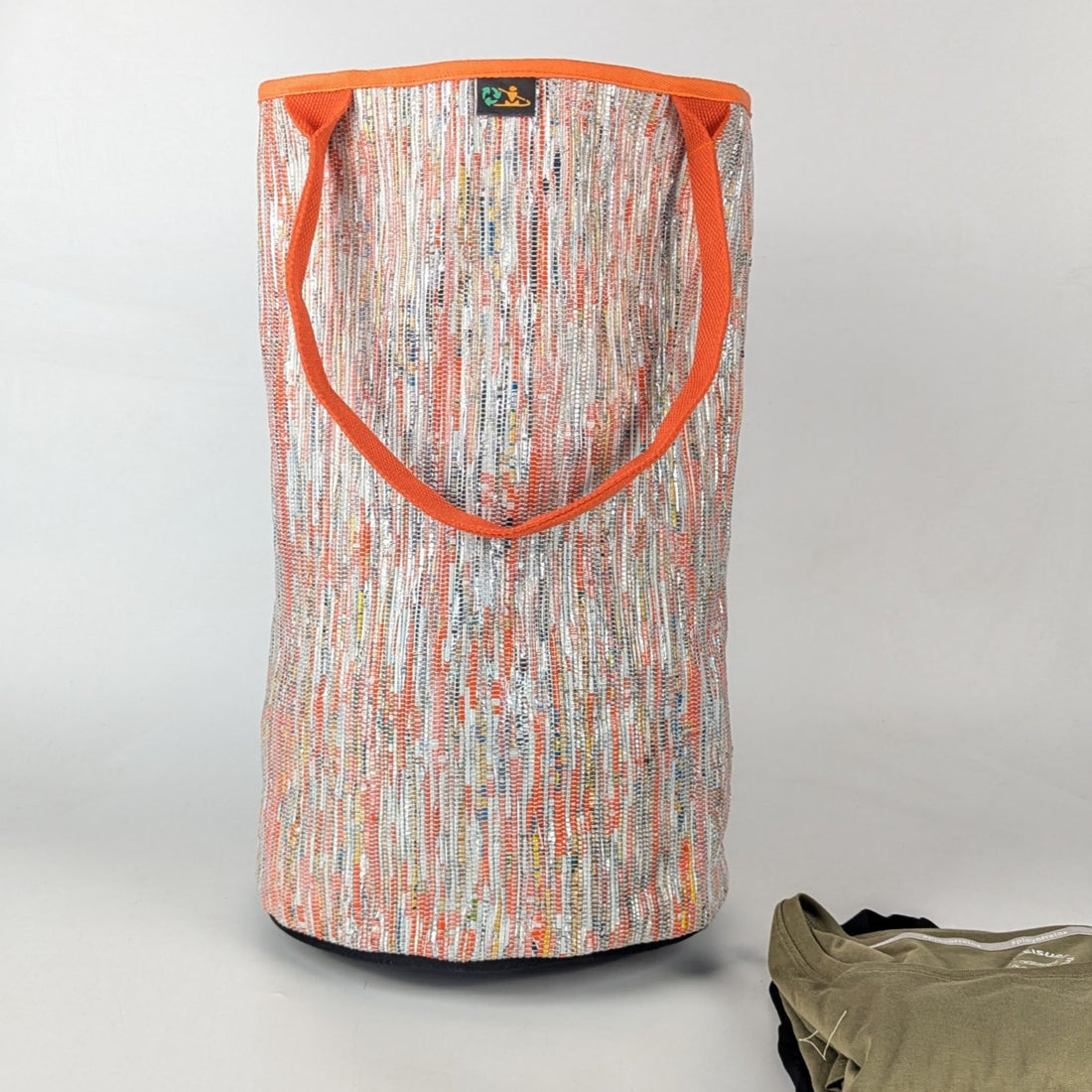 Upcycled Handcrafted Laundry Bag (LBG0525-006) PS_W