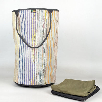 Upcycled Handcrafted Laundry Bag (LBG0426-003) PS_W