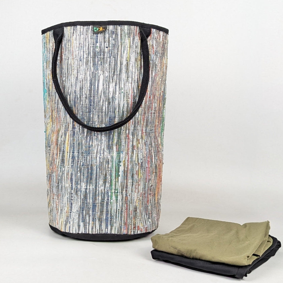 Upcycled Handcrafted Laundry Bag (LBG0426-008) PS_W