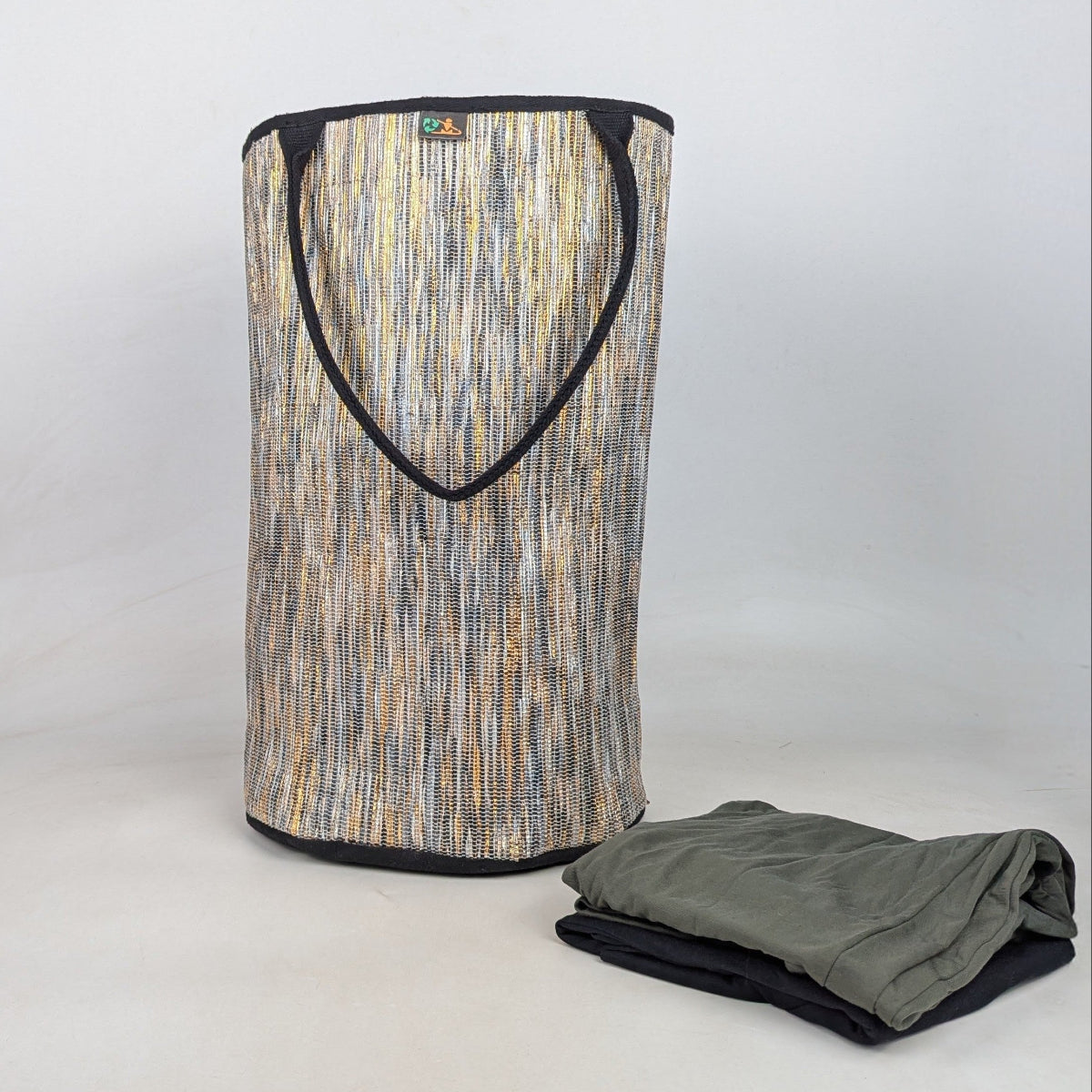 Upcycled Handcrafted Laundry Bag (LBG0626-003) PS_W