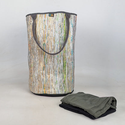 Upcycled Handcrafted Laundry Bag (LBG0626-006) PS_W
