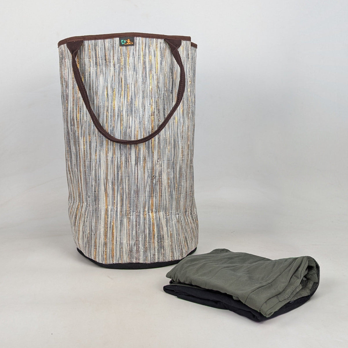 Upcycled Handcrafted Laundry Bag (LBG0626-008) PS_W