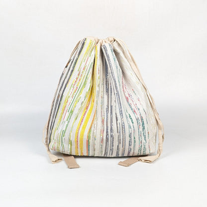 Upcycled Handcrafted Light Backpack (NLBP0826-003)