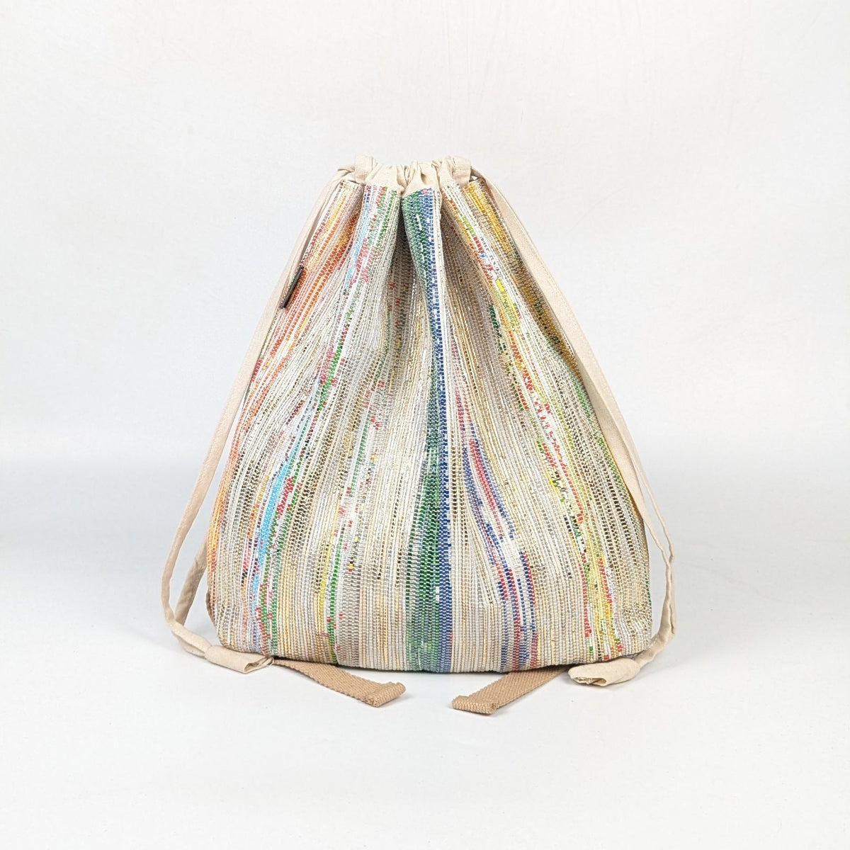 Upcycled Handcrafted Light Backpack (NLBP0826-005)