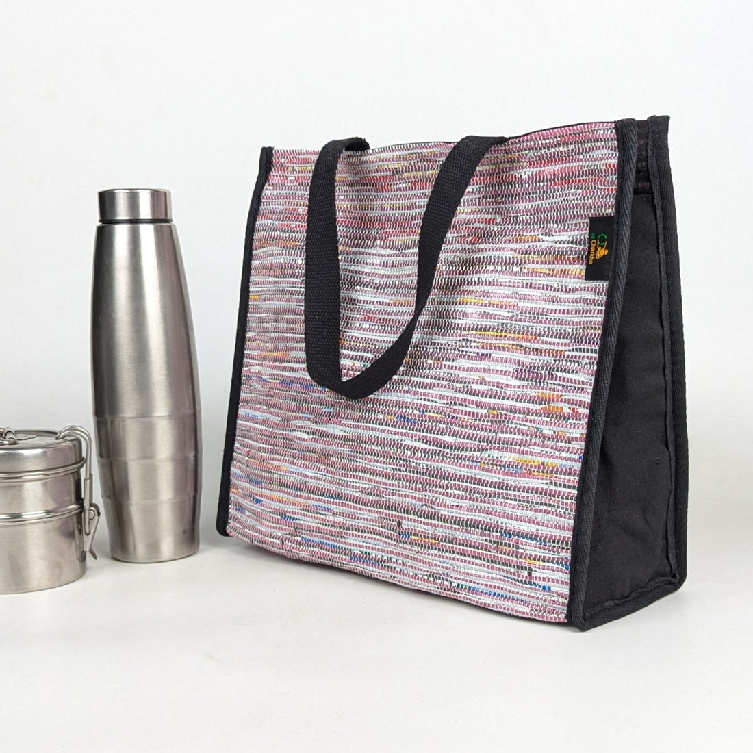 Upcycled Handcrafted Lunch Bag (LB0226-009) PS_W