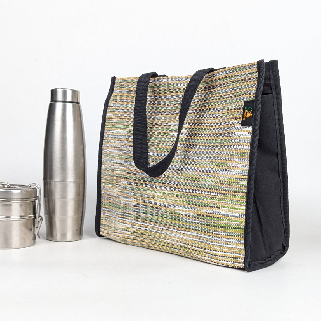 Upcycled Handcrafted Lunch Bag (LB0226-010) PS_W