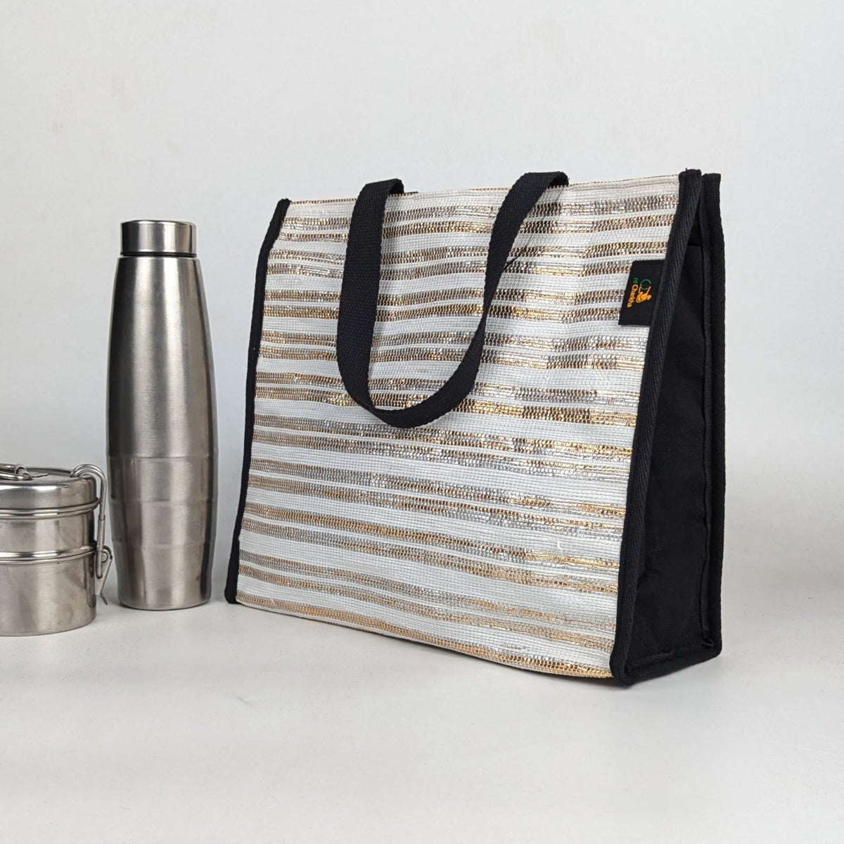 Upcycled Handcrafted Lunch Bag (LB0226-013) PS_W