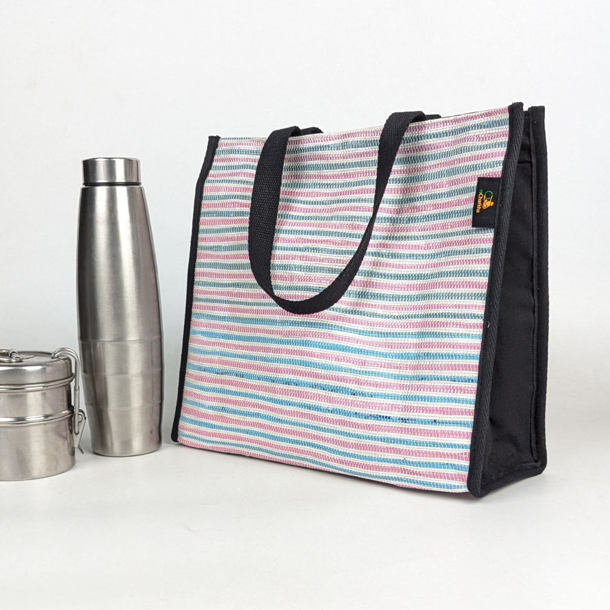 Upcycled Handcrafted Lunch Bag (LB0226-015) PS_W