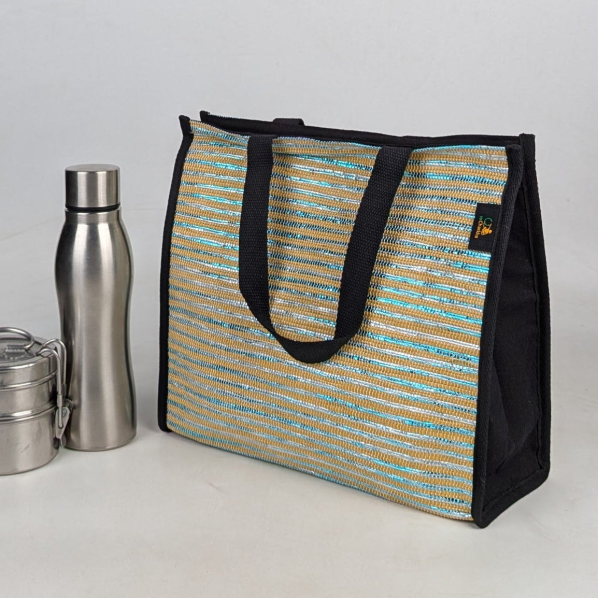 Upcycled Handcrafted Lunch Bag (LB0526-001) PS_W