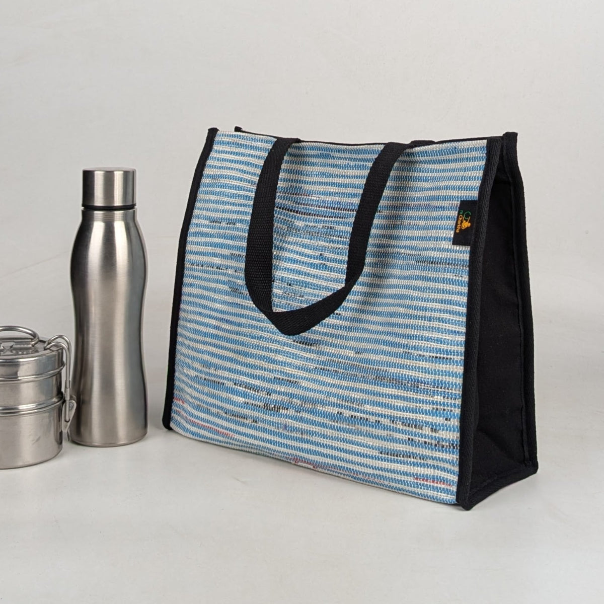 Upcycled Handcrafted Lunch Bag (LB0526-013) PS_W