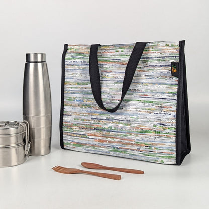 Upcycled Handcrafted Lunch Bag (LB0725-004) PS_W