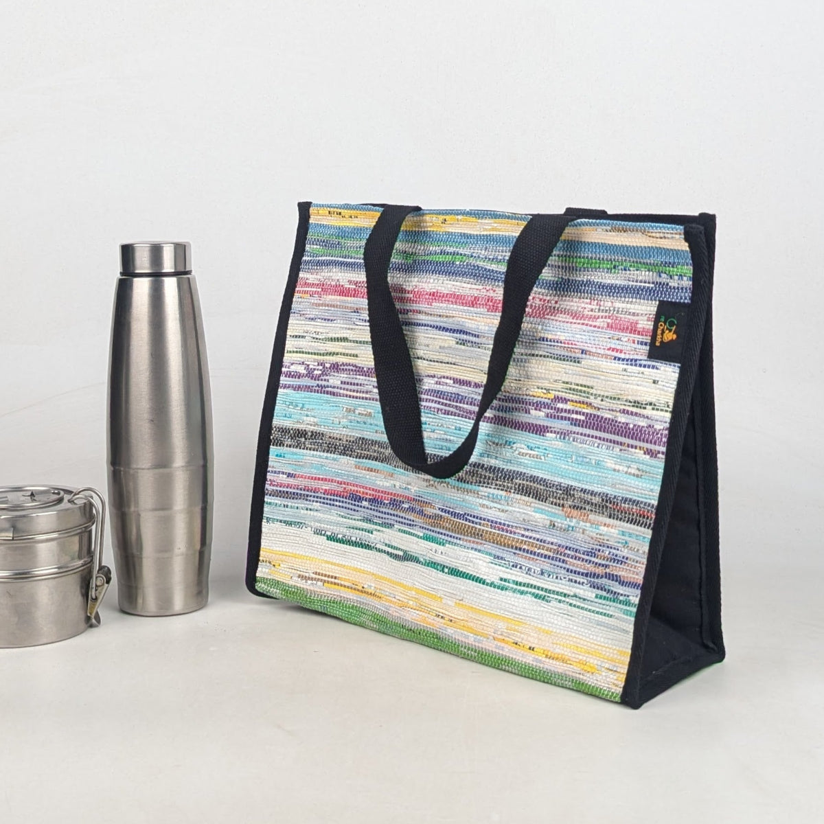 Upcycled Handcrafted Lunch Bag (LB0826-008)