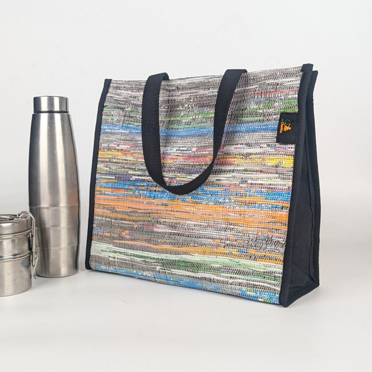 Upcycled Handcrafted Lunch Bag (LB1225-003) PS_W