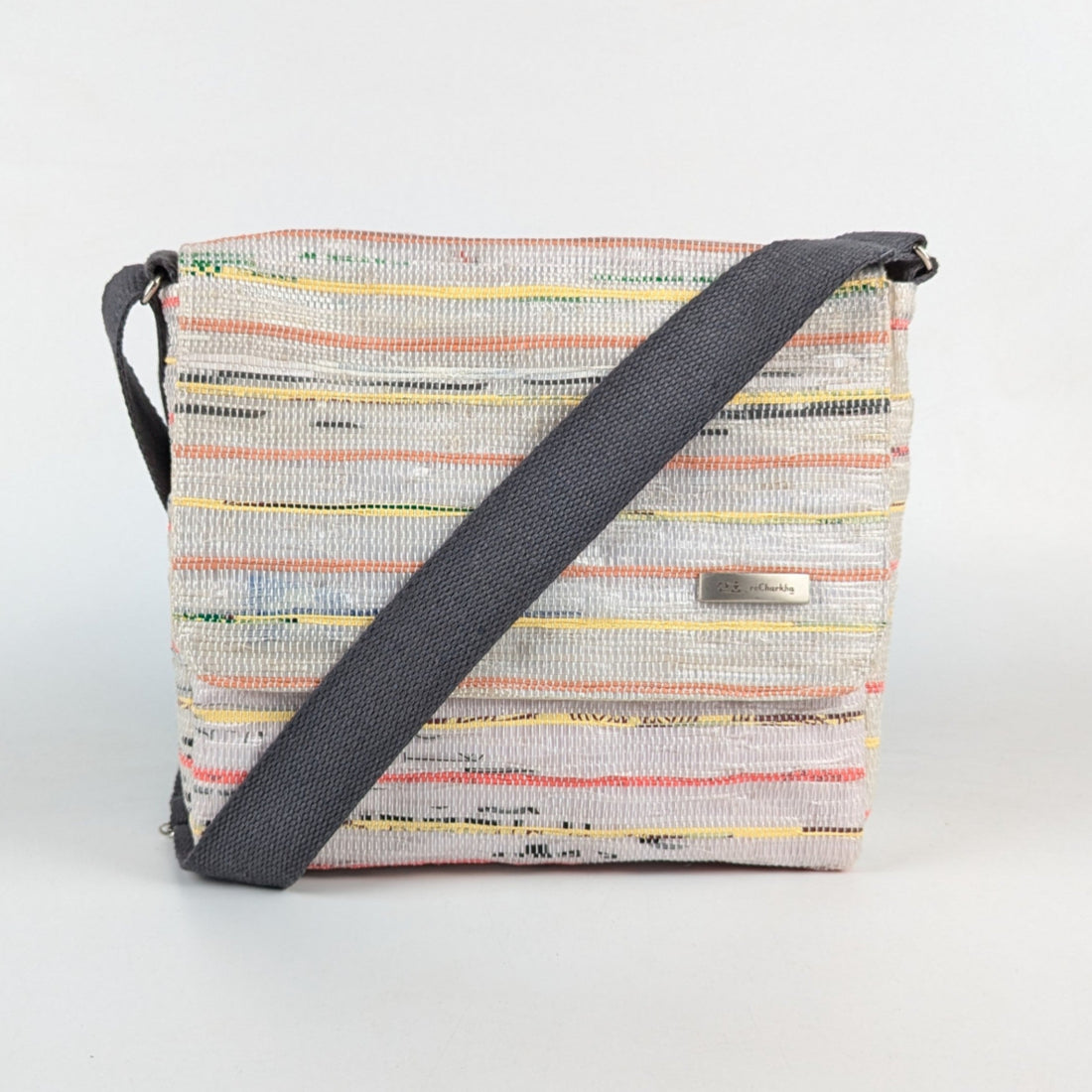 Upcycled Handcrafted Messenger Bag (MB0525-014) PS_W