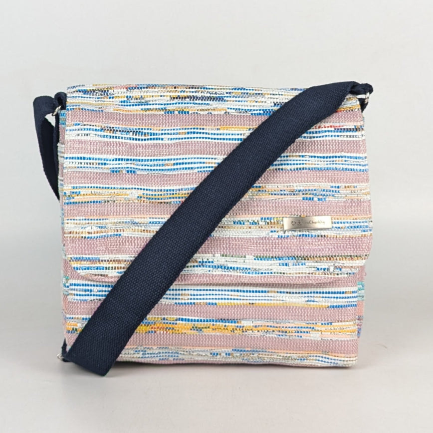 Upcycled Handcrafted Messenger Bag (MB0725-003) PS_W