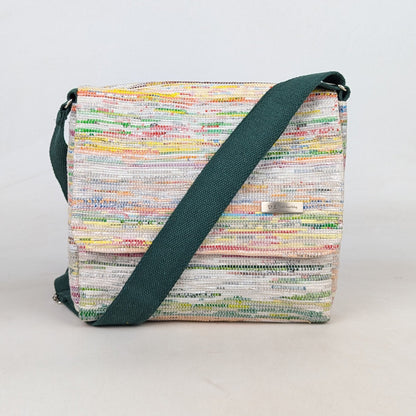 Upcycled Handcrafted Messenger Bag (MB0626-001) PS_W