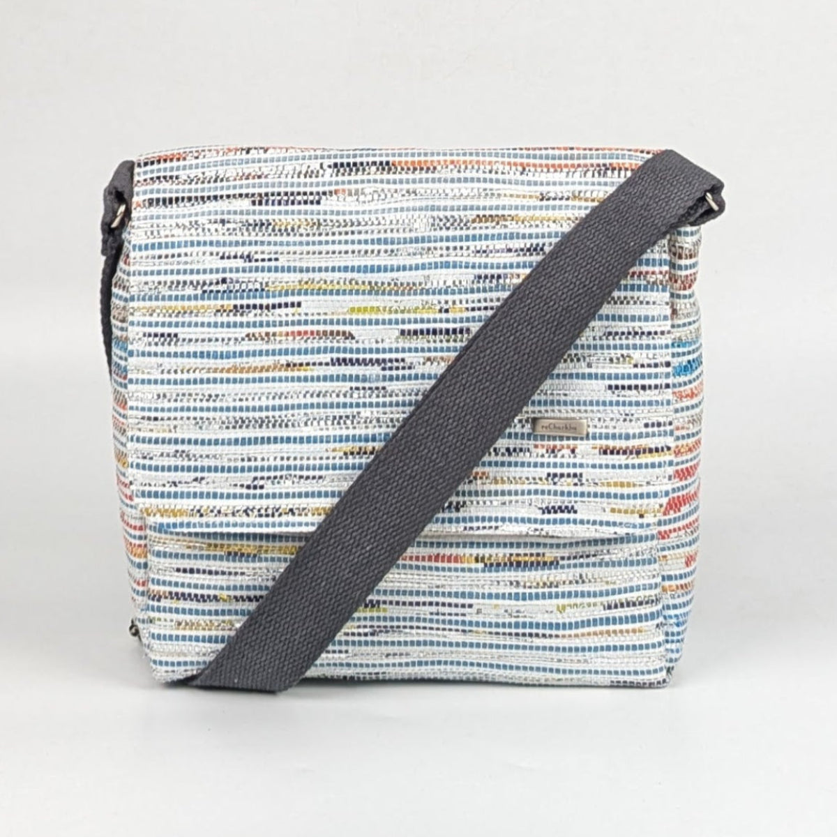 Upcycled Handcrafted Messenger Bag (MB0826-003) 