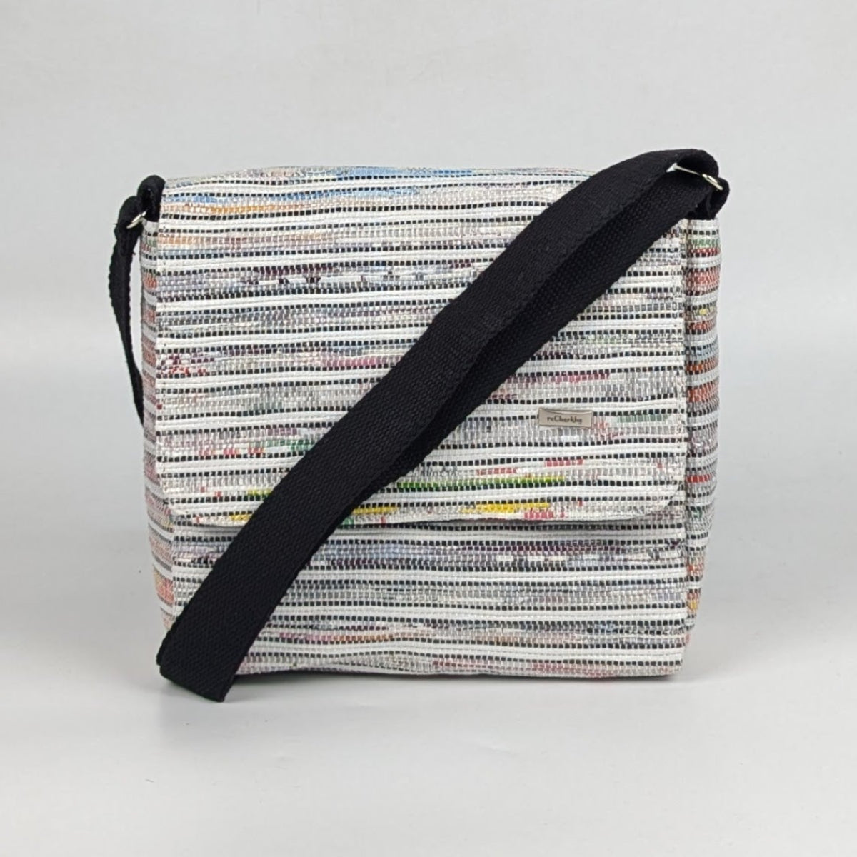 Upcycled Handcrafted Messenger Bag (MB0826-005) 