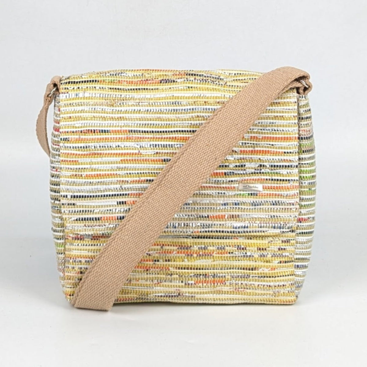 Upcycled Handcrafted Messenger Bag (MB0826-007) 